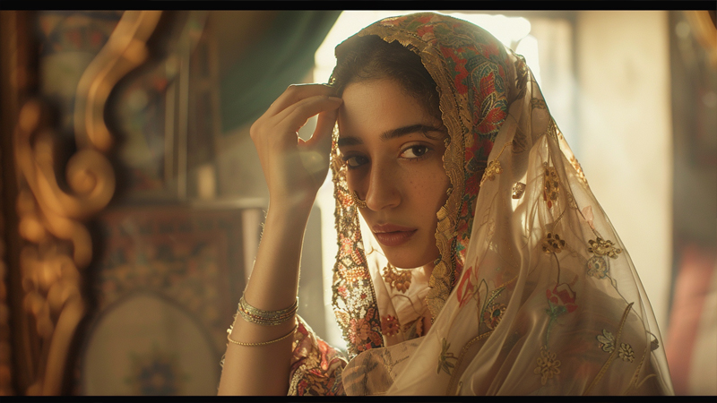 alt="a woman wearing headscarves"