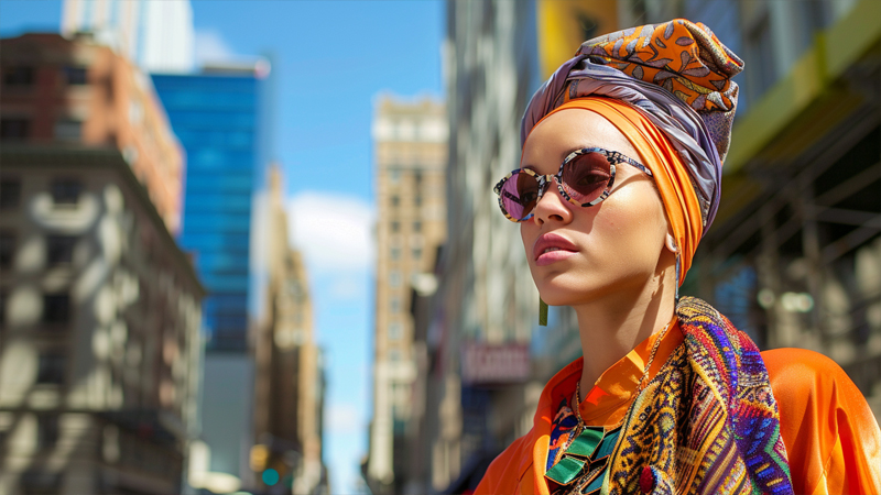 alt="a woman wearing a turban"